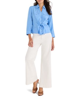 Iconic Tie Front Shirt