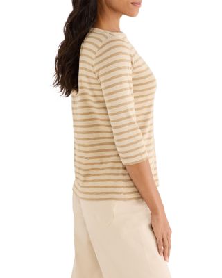 3/4 Sleeve Envelope Boat Tee