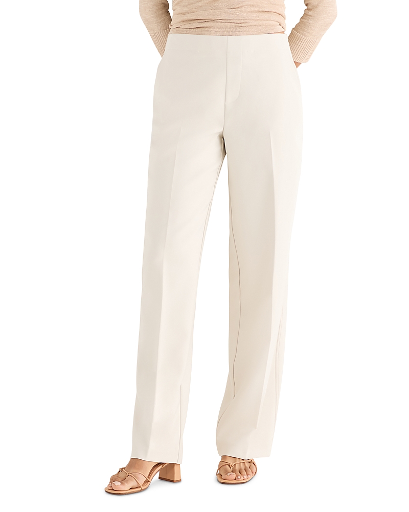 Nic+zoe Lenox Wide Leg Accent Stitch Pants