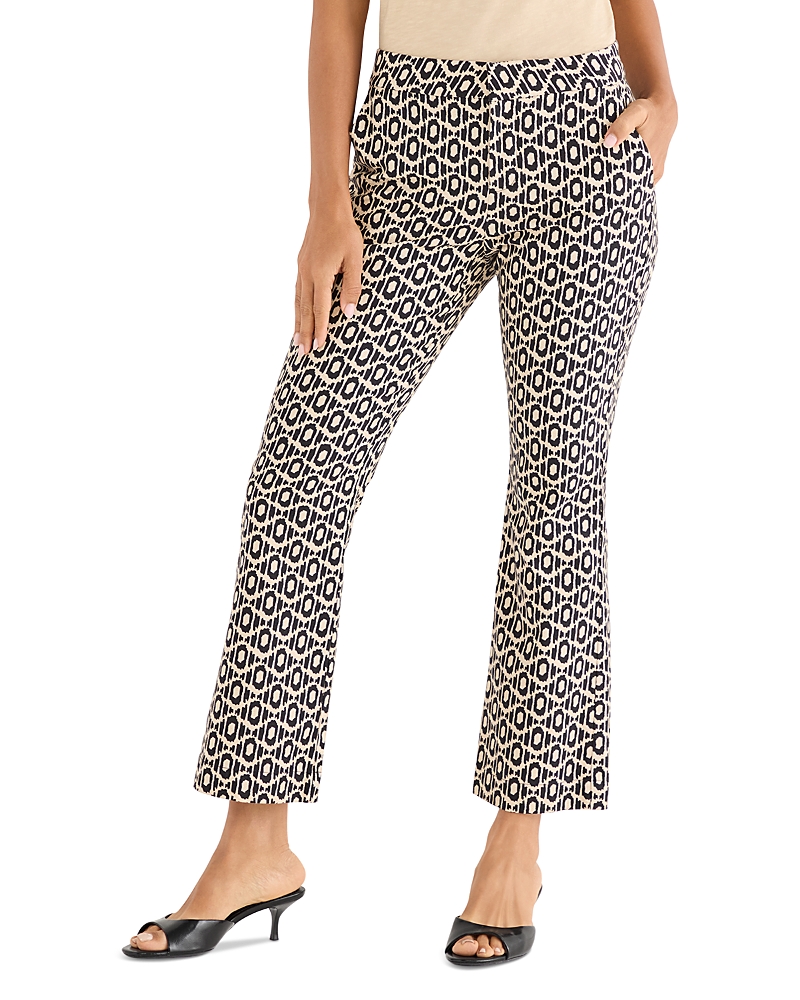 Nic+Zoe Lacy Diamonds Plaza Demi Bootcut Pants