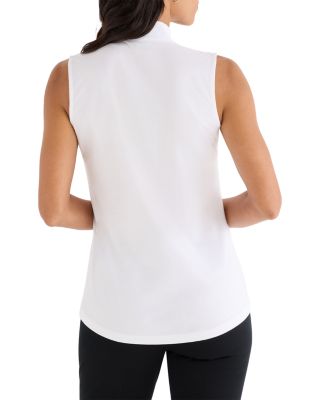 Mixed Media Collar Tank