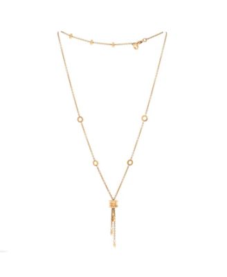  B.Zero1 3 Charm Necklace 18K Gold 17.50"