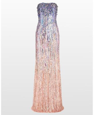 Honesty Sequin-Embellished Maxi Dress