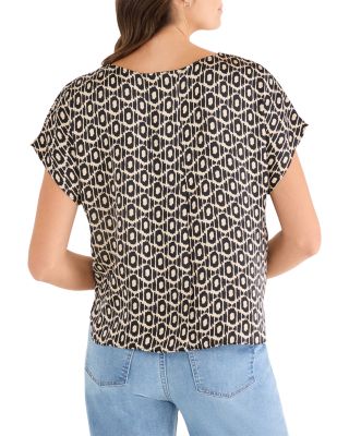 Lacy Diamonds Day Gloss Woven Tee