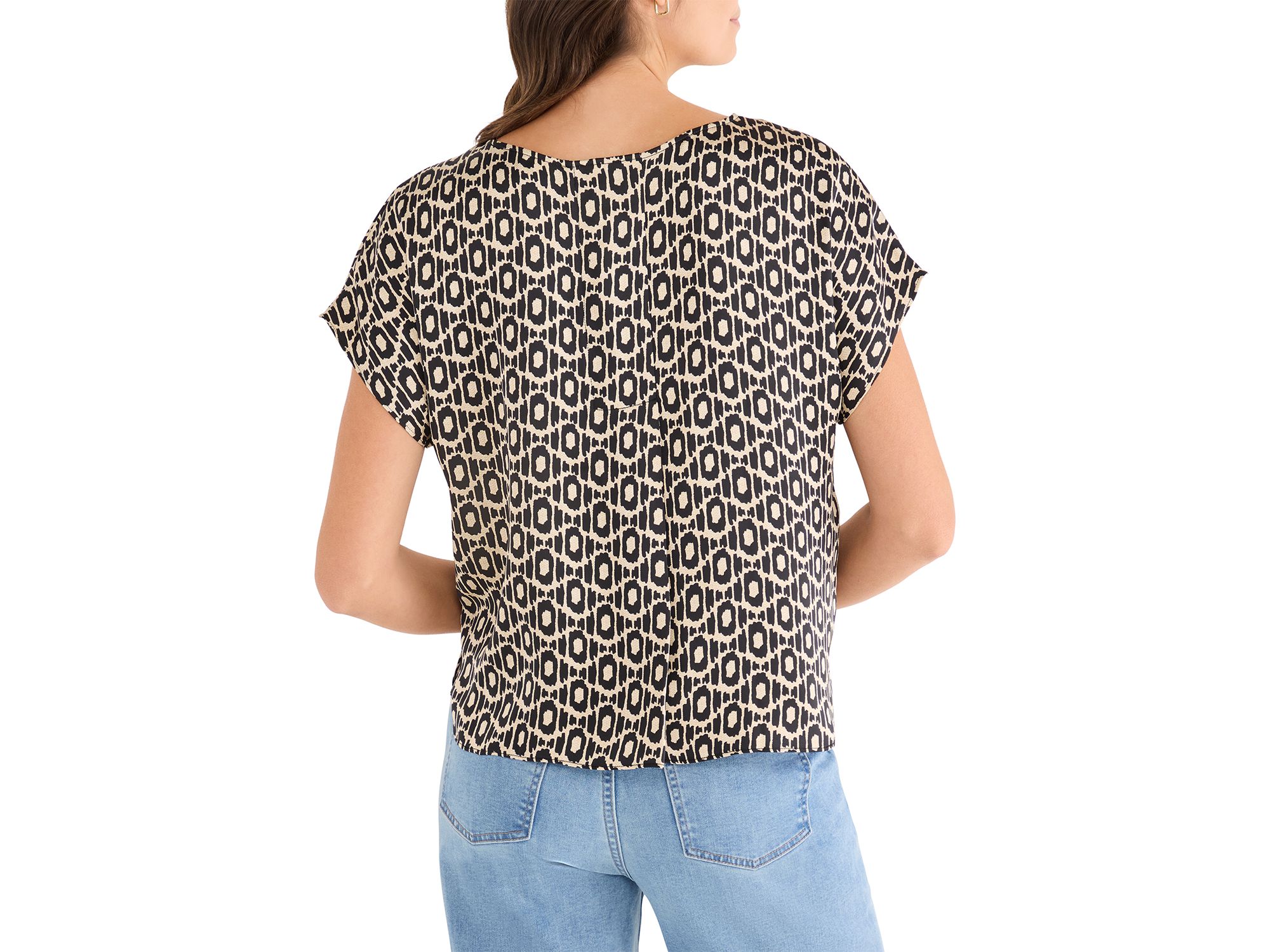 Lacy Diamonds Day Gloss Woven Tee — Image 3
