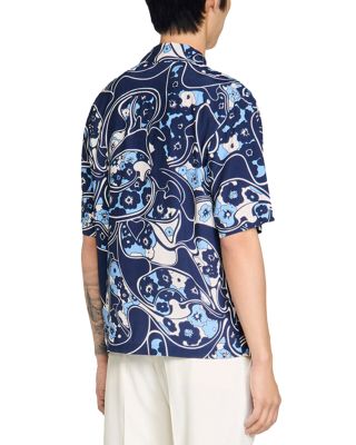 Hippie Trip Printed Loose Fit Shirt