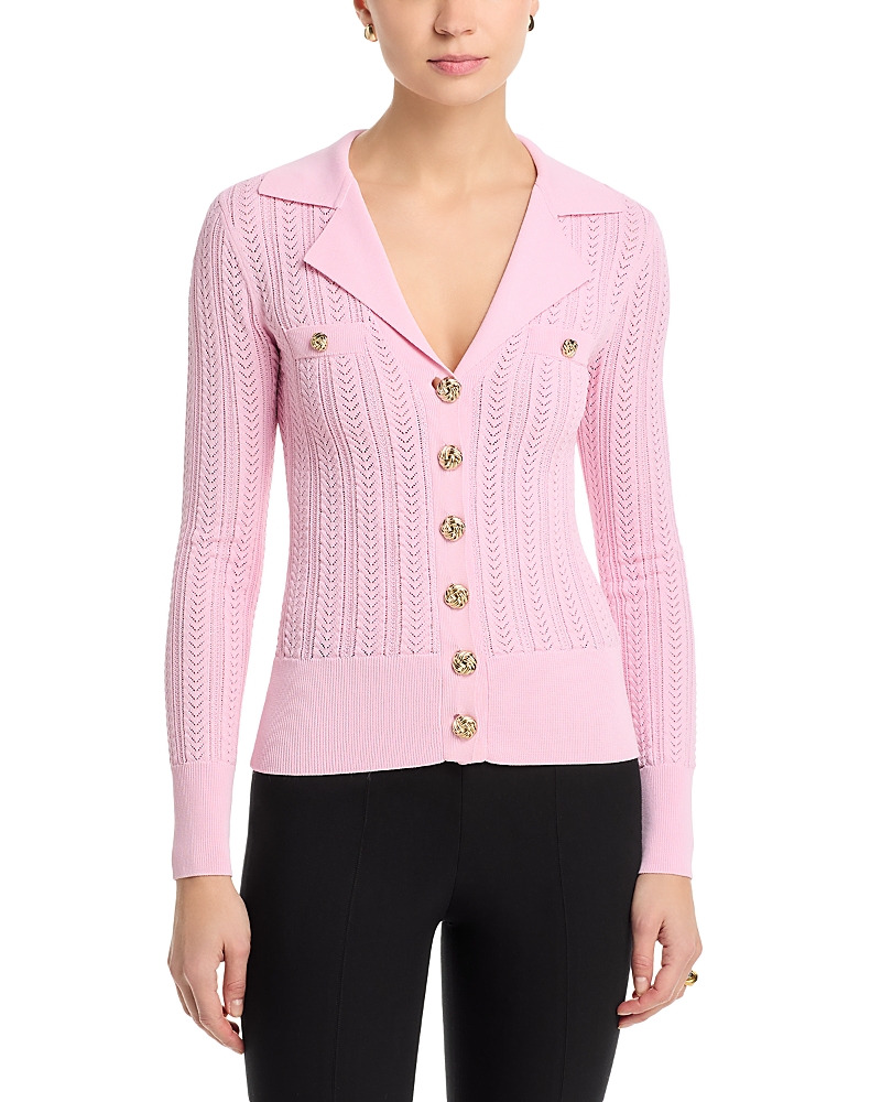 Generation Love Charlotte Pointelle Rib Cardigan