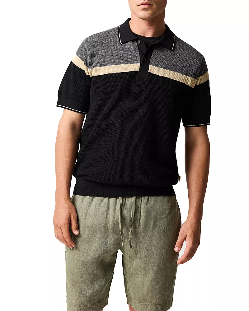 Rodd & Gunn Barret Reef Color Blocked Polo
