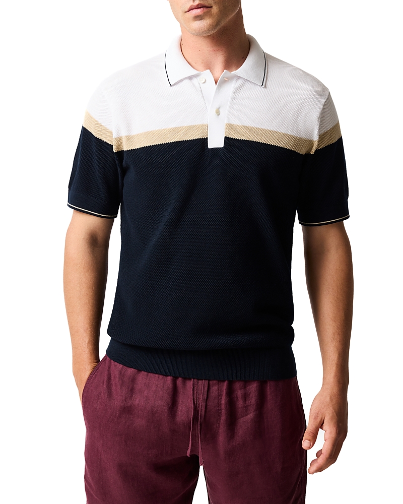 Rodd & Gunn Barret Reef Color Blocked Polo