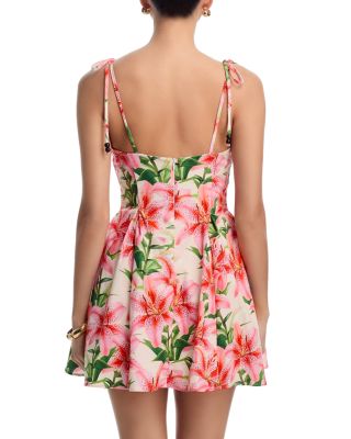 Paisley Mini Dress Swim Cover-Up