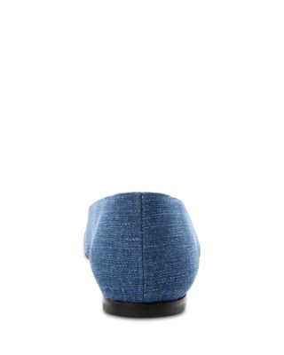 Women's Embellished VLogo Ballet Flats