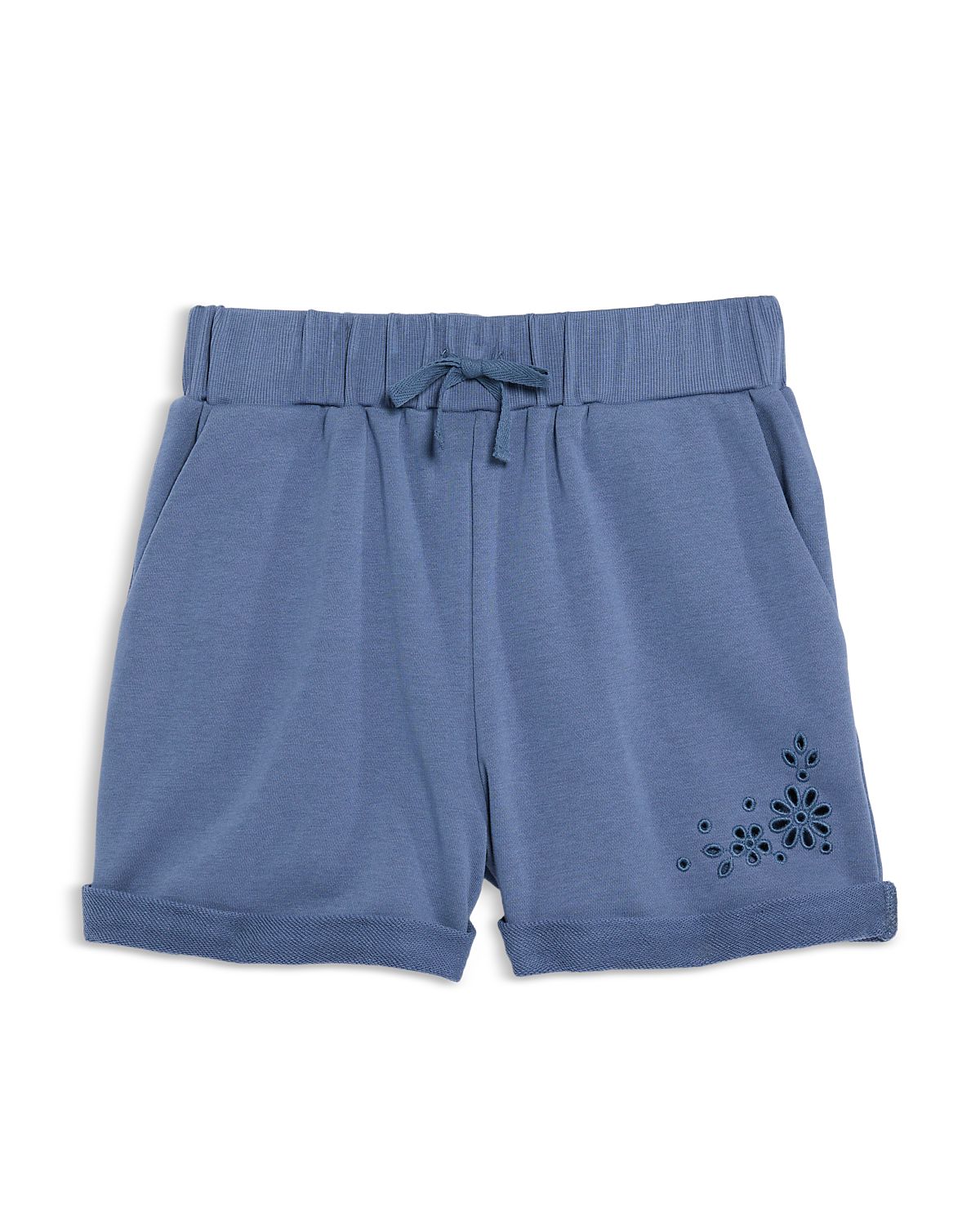 Aqua Girls' Eyelet Shorts