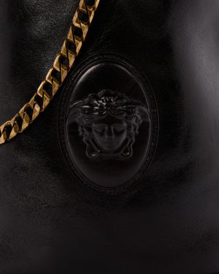 Small Leather Bucket Bag