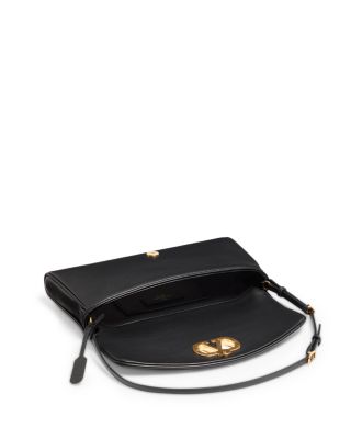 DeVain VLogo Small Nappa Shoulder Bag