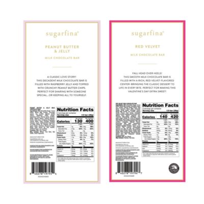 Valentine's Day Chocolate Bar, Set of 4