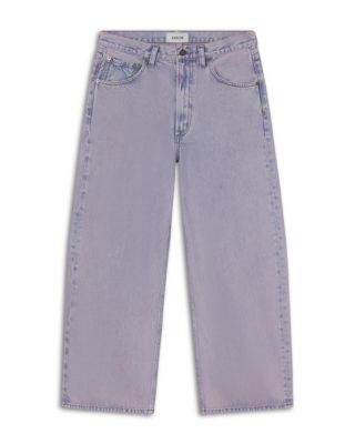Low Curve High Rise Wide Leg Ankle Jeans in Aura