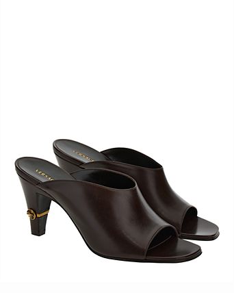 Women's Leather Mule Sandals