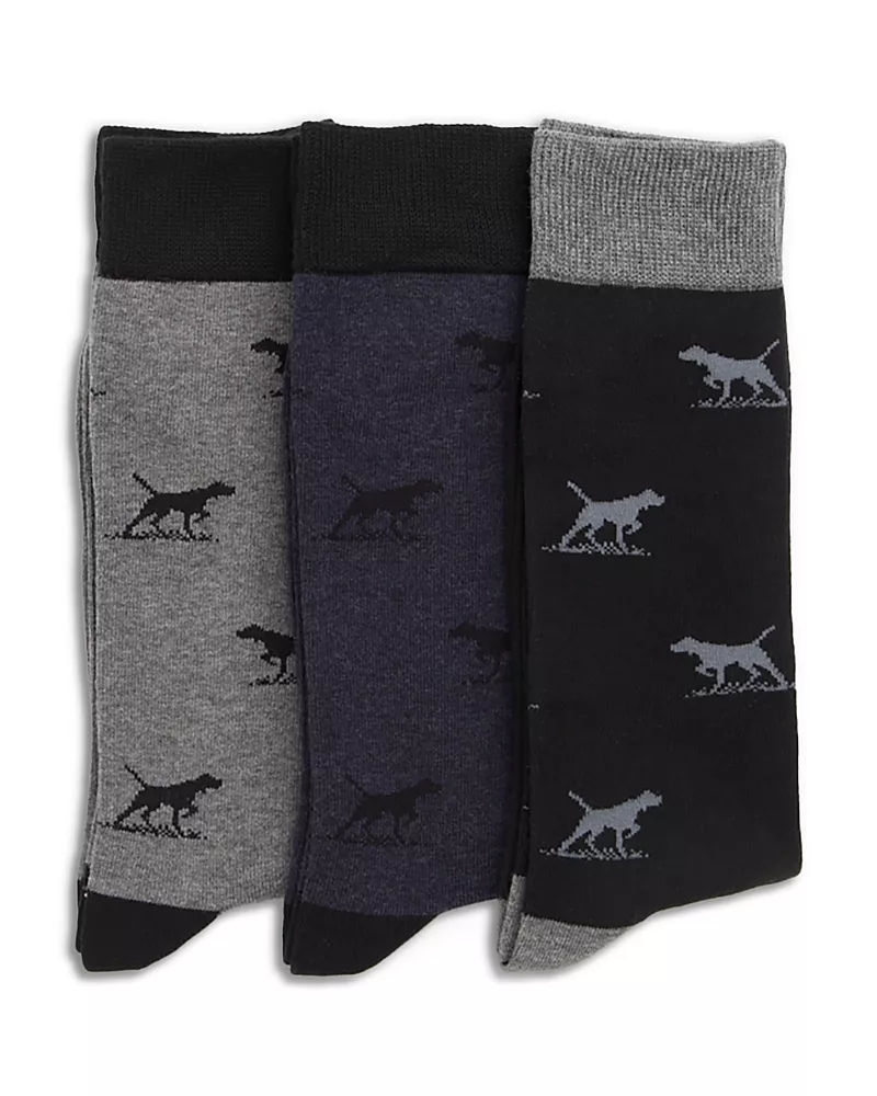 Rodd & Gunn Dogs-a-Plenty Socks, Pack of 3