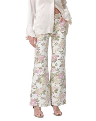 Kimberly '70s High Rise Flare Jeans in English Rose