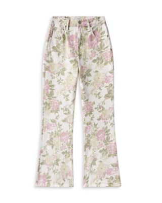 Kimberly '70s High Rise Flare Jeans in English Rose