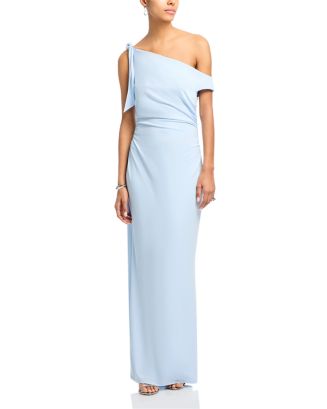 wayf say less ruched midi dress Wayf Women's Say Less Ruched Midi Dress - Blue - Size XL