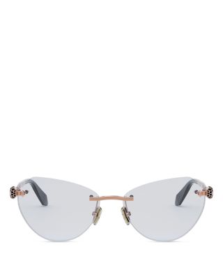 Serpenti Forever Cat Eye Blue Light Glasses, 57mm