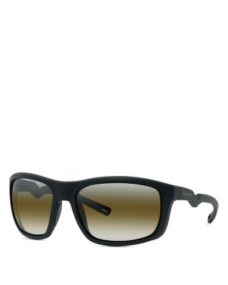 Outdoor Racing Rectangular Sunglasses, 62mm