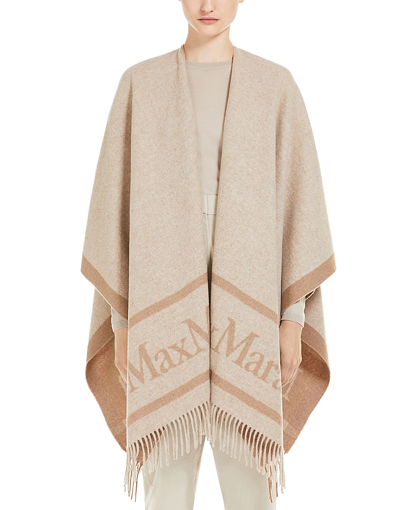 Max Mara Hilde Wool Poncho
