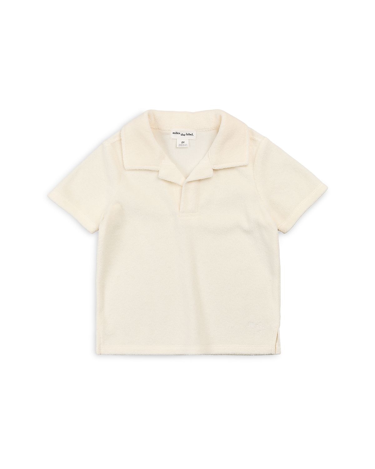 Miles The Label Boys' Terry Polo - Little Kid, Big Kid