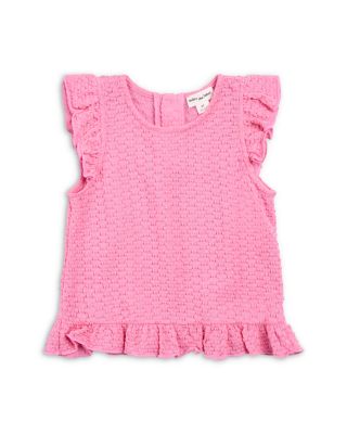 Girls' Sleeveless Textured Knit Top - Little Kid 