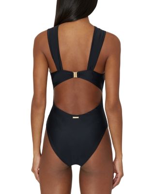 Betsy Draped One Piece Swimsuit