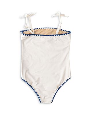 Girls' Embroidered Swimsuit - Little Kid, Big Kid
