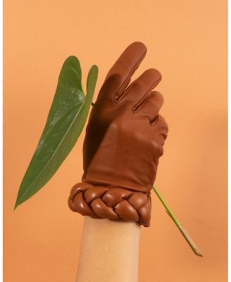  Edith Braided Cuff Gloves