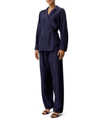  Multipositional Silk Habotai Shirt