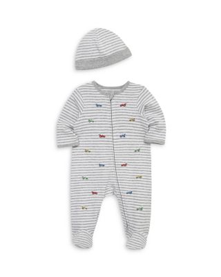 Boys' Race Cars Footie & Hat - Baby