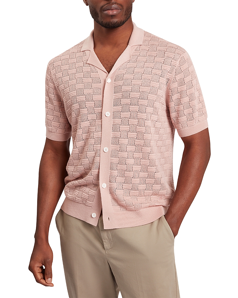 Ted Baker Rowwann Textured Camp Shirt