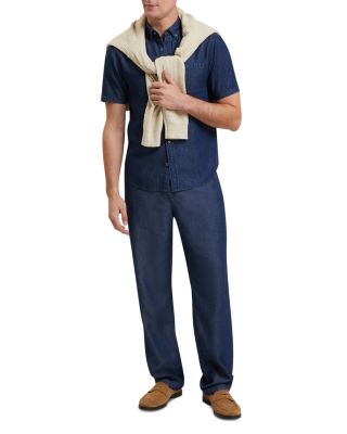 Ganmo Relaxed Chambray Trousers