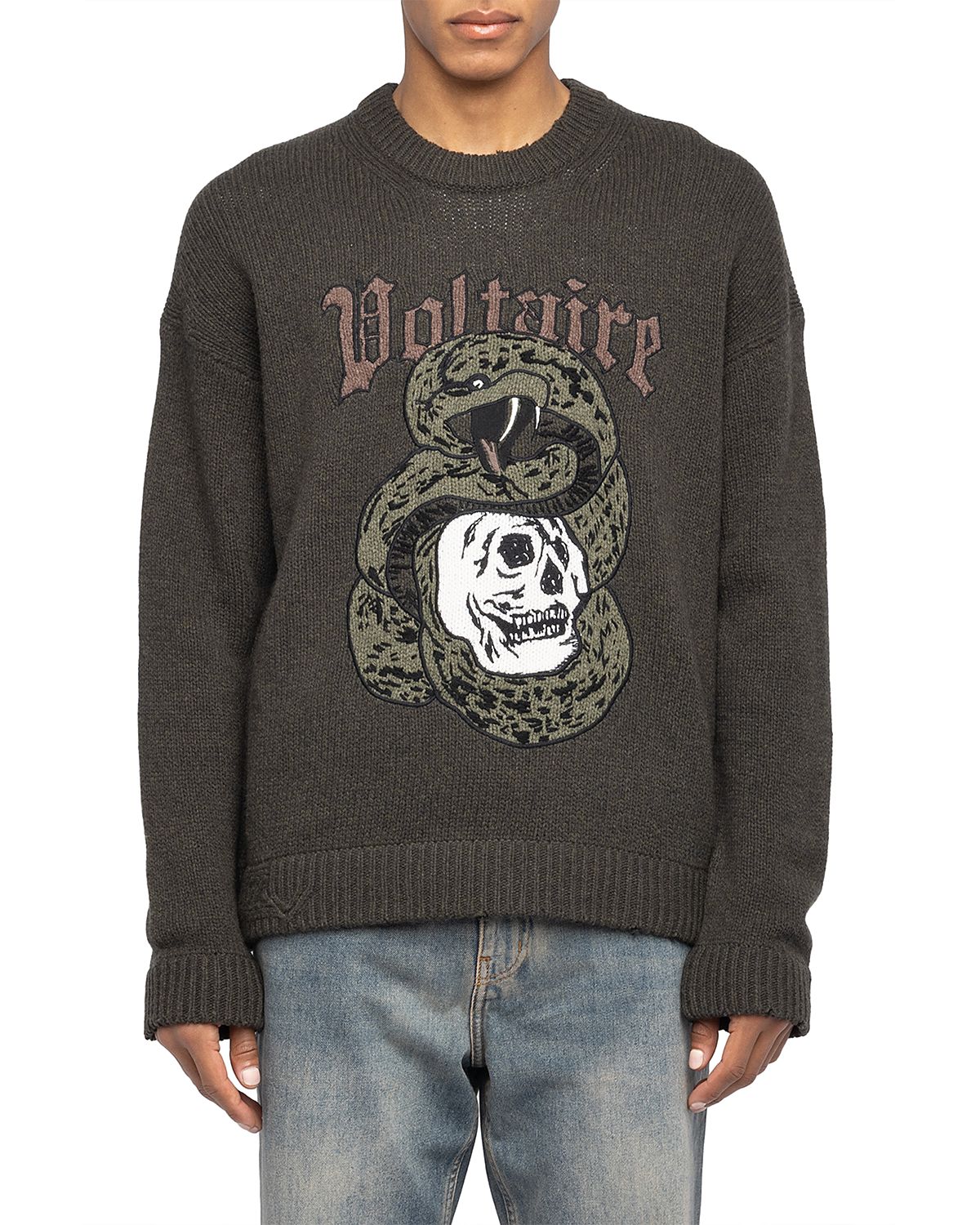 Zadig & Voltaire Snake Graphic Logo Sweater