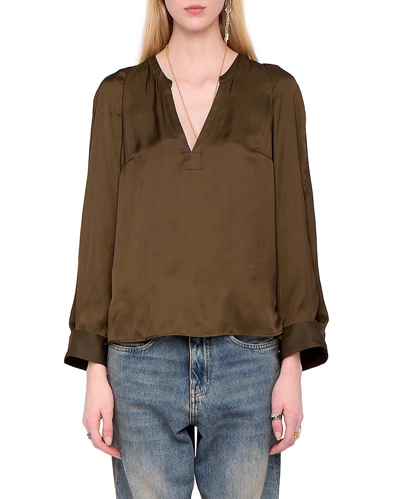 Zadig & Voltaire Torny Satin Tunic