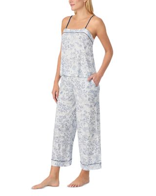 Jersey Cami Cropped Pajama Set