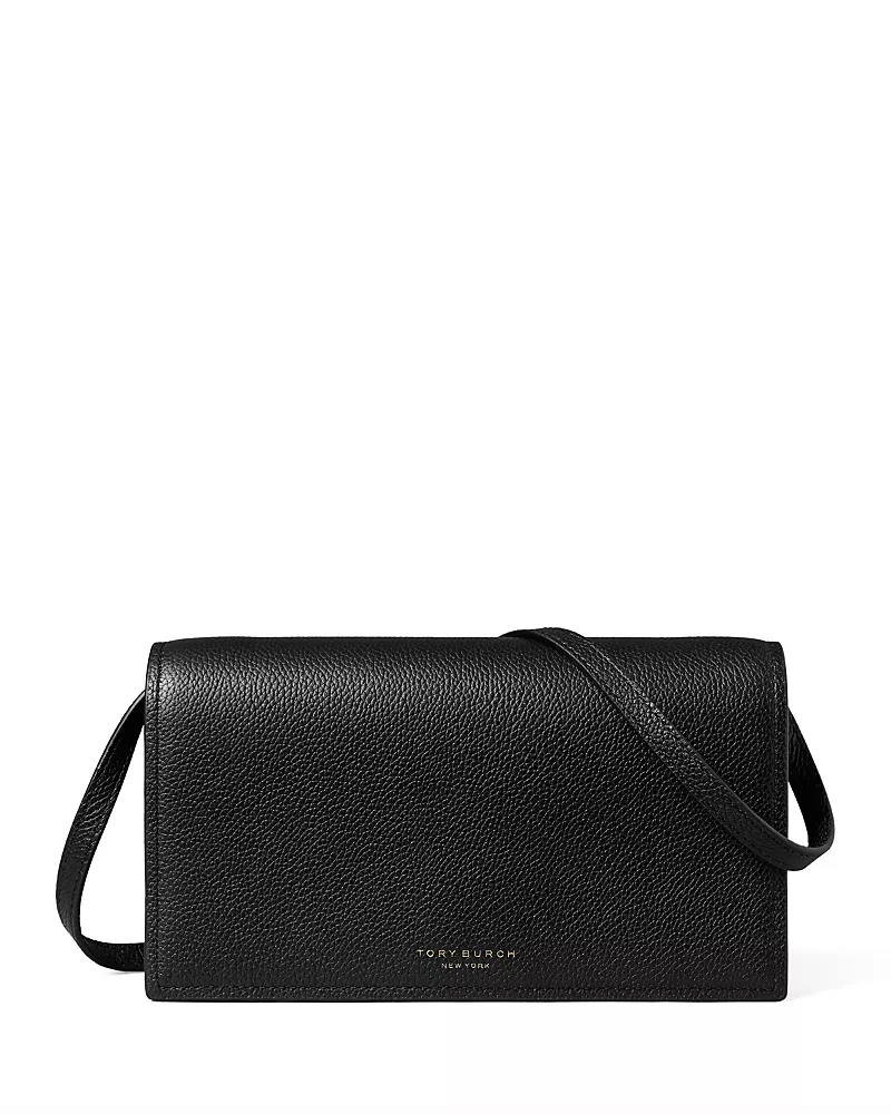 Tory Burch Romy Leather Crossbody Wallet