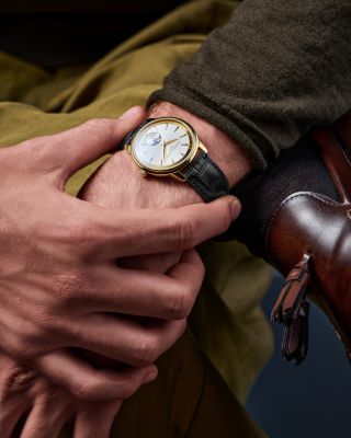 Moneta Moonphase Watch, 37mm 