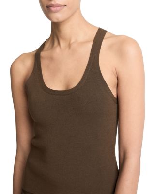 Stretch Scoop Neck Tank Top