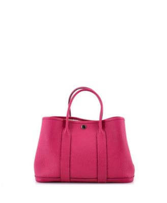 30 Garden Party Tote Leather