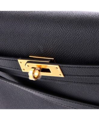 Kelly Elan Shoulder Bag Epsom