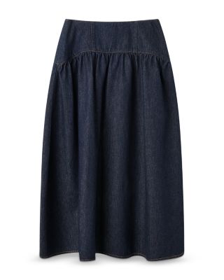 Waisted Midi Skirt