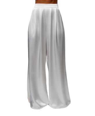  Satin Bliss Pleated Pant