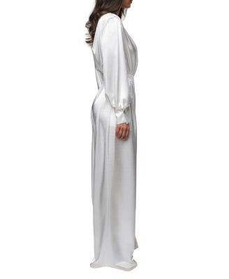  Satin Bliss Pleated Pant