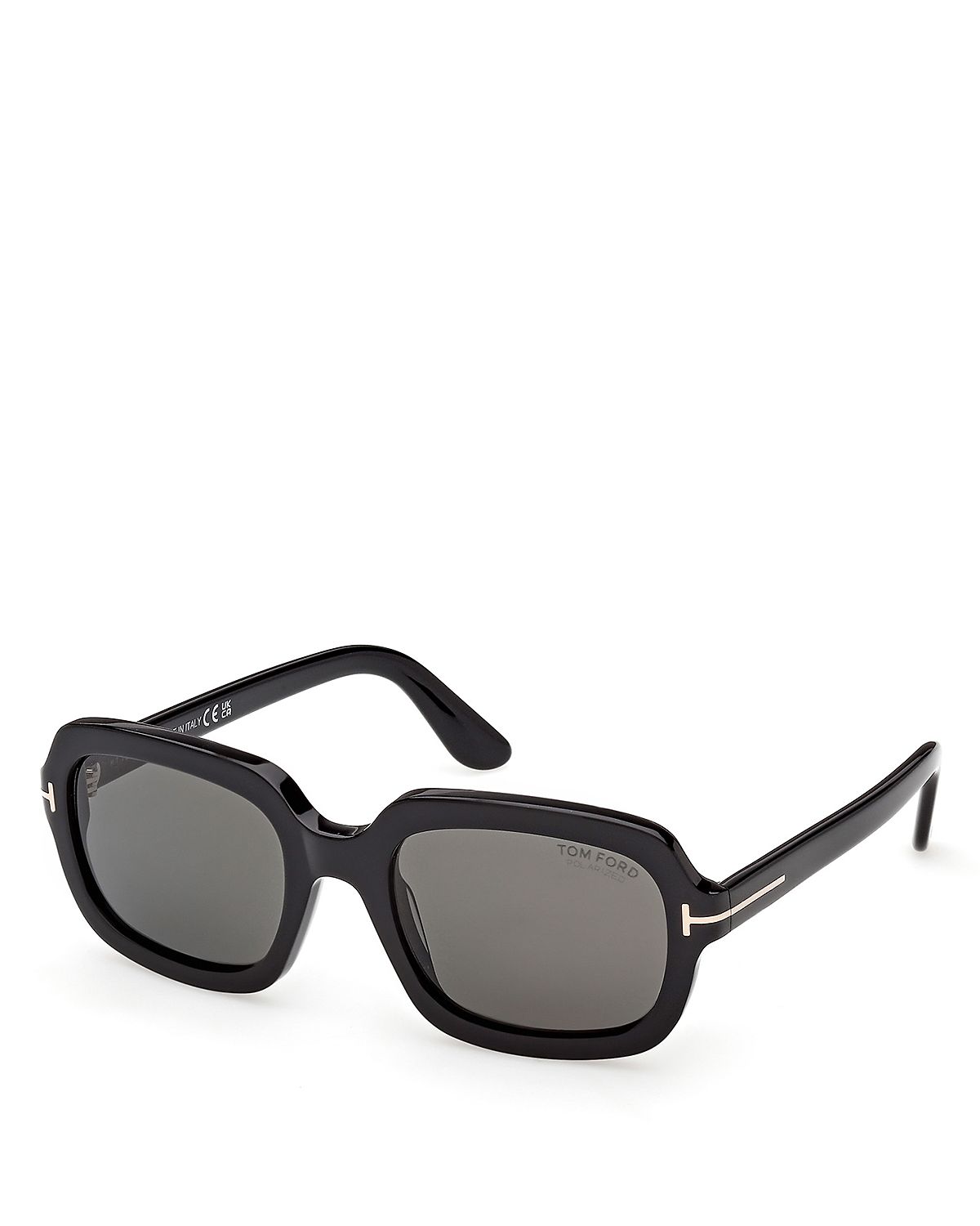 Tom Ford Rectangular Sunglasses, 53mm