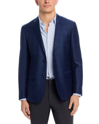 Tonal Plaid Regular Fit Classic Jacket - Exclusive